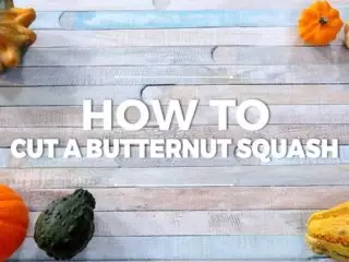 How to Cut a Butternut Squash