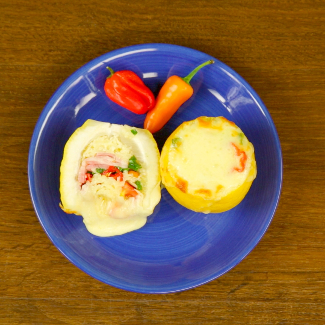 Stuffed Lemon Baskets