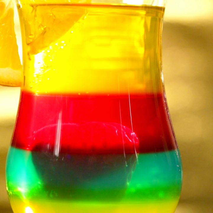 Layered Jelly Dessert
