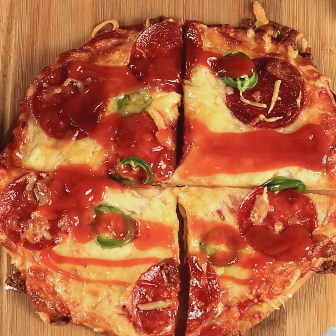 Hot Salami Pizza