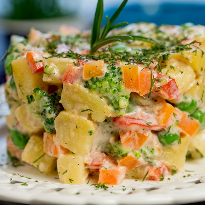 Potato Salad with Dill Mayonnaise