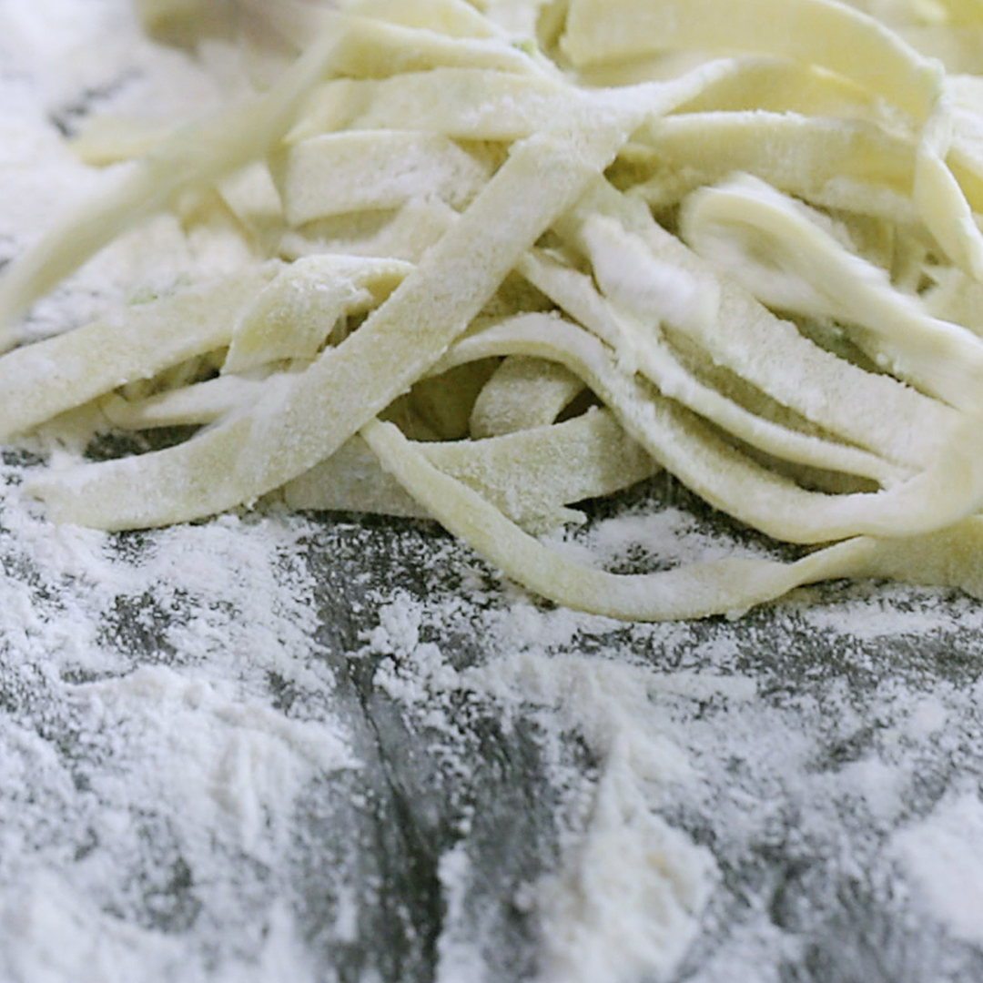 Fresh Green Pepper Pasta Dough