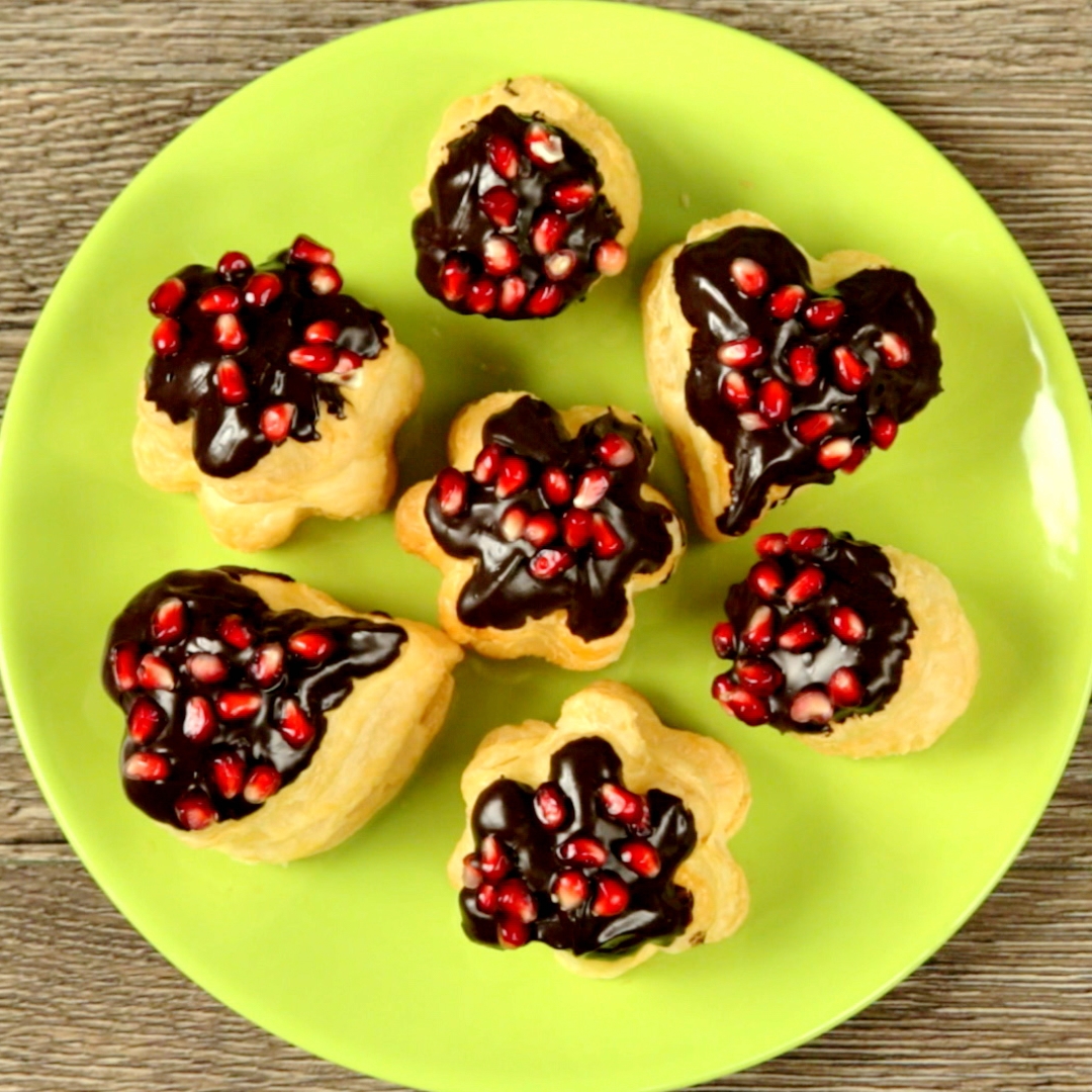 Puff Pastry Chocolate Cookies