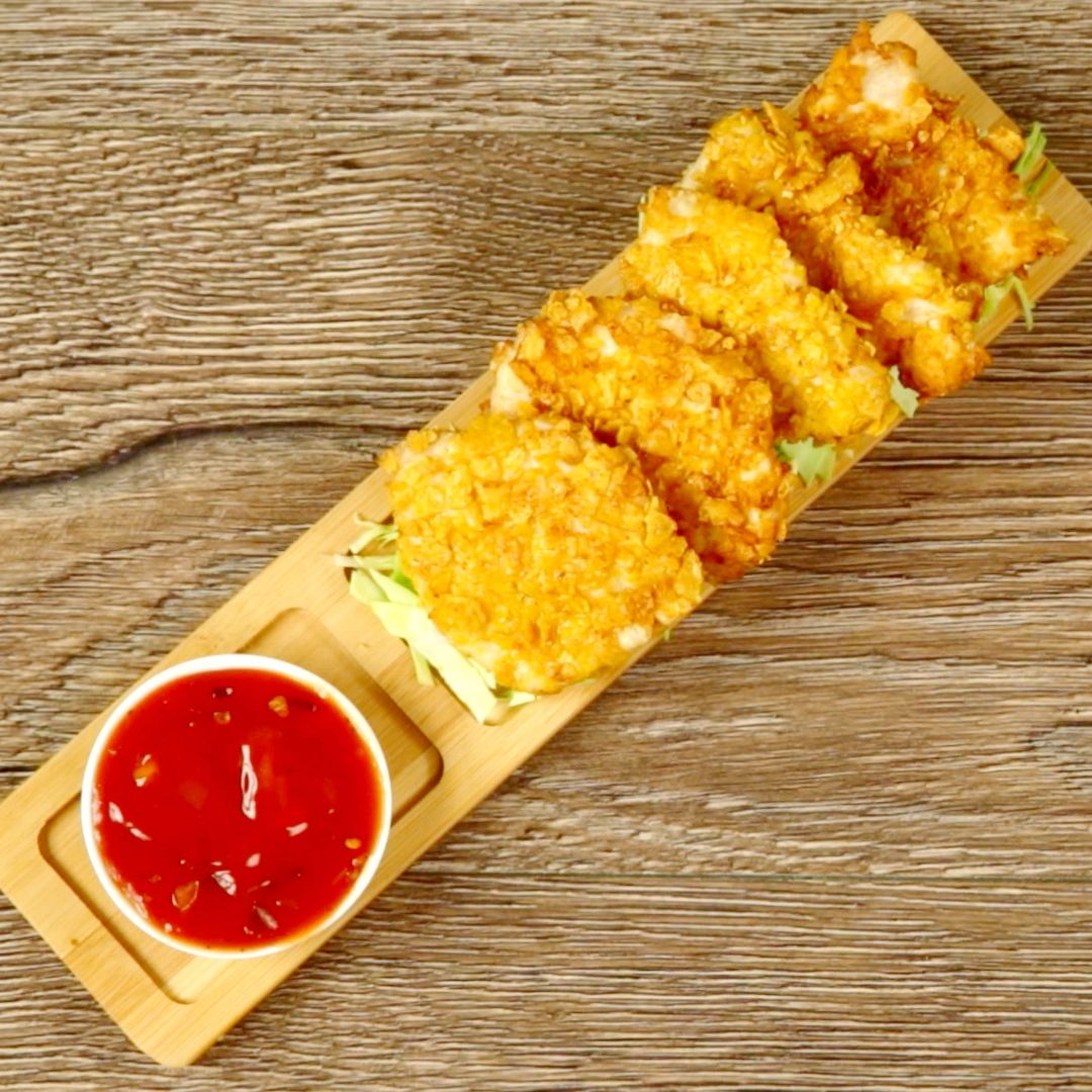 Nacho-Crusted Chicken Breast