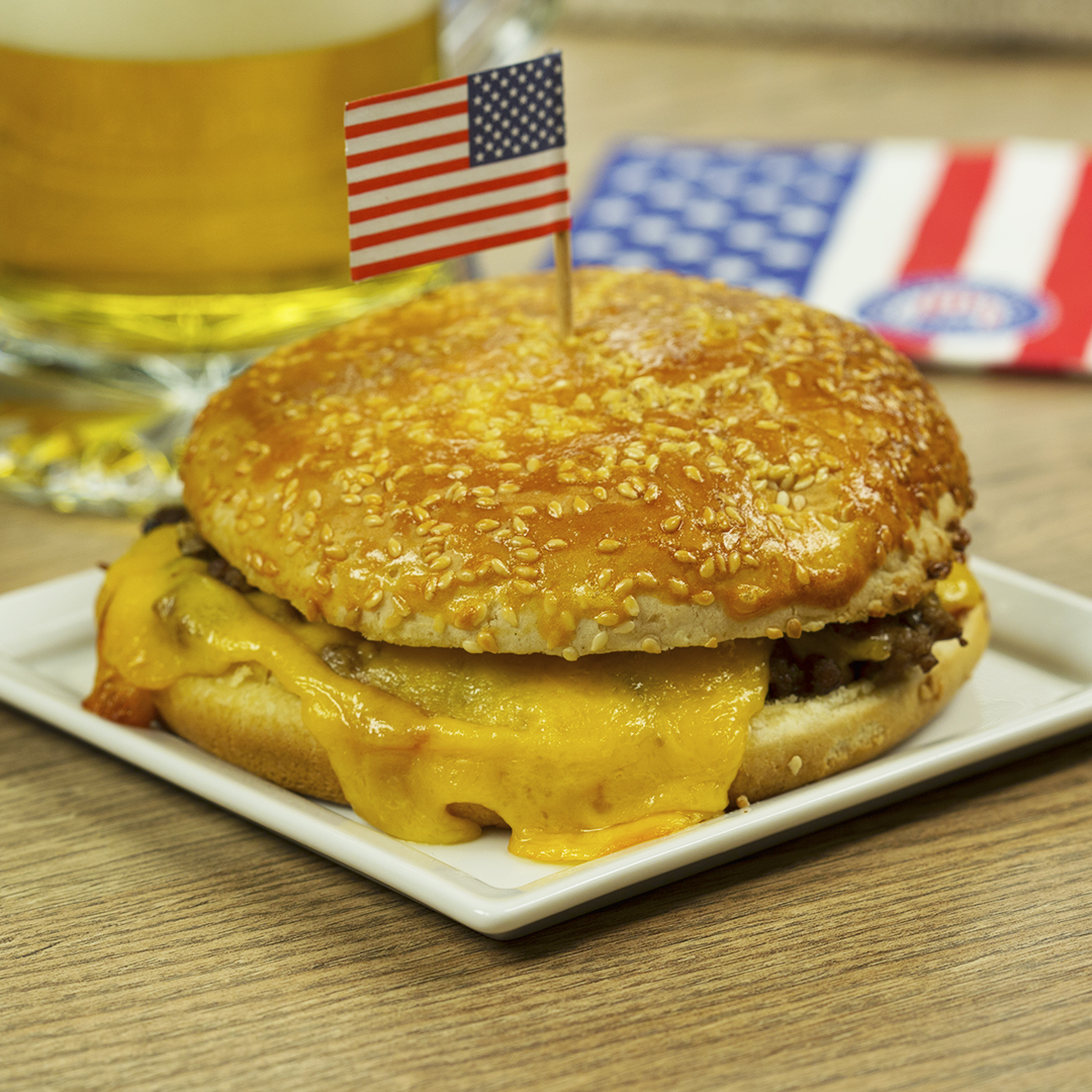 OvenBaked Ground Beef Burger So Delicious