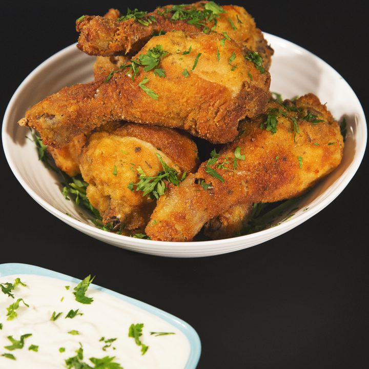 Breaded Baked Chicken Drumsticks