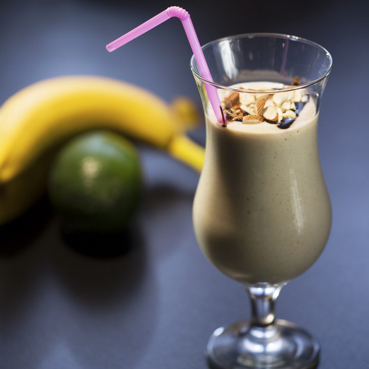 Banana and Avocado Milkshake