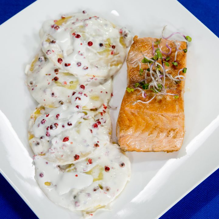 Salmon Ravioli