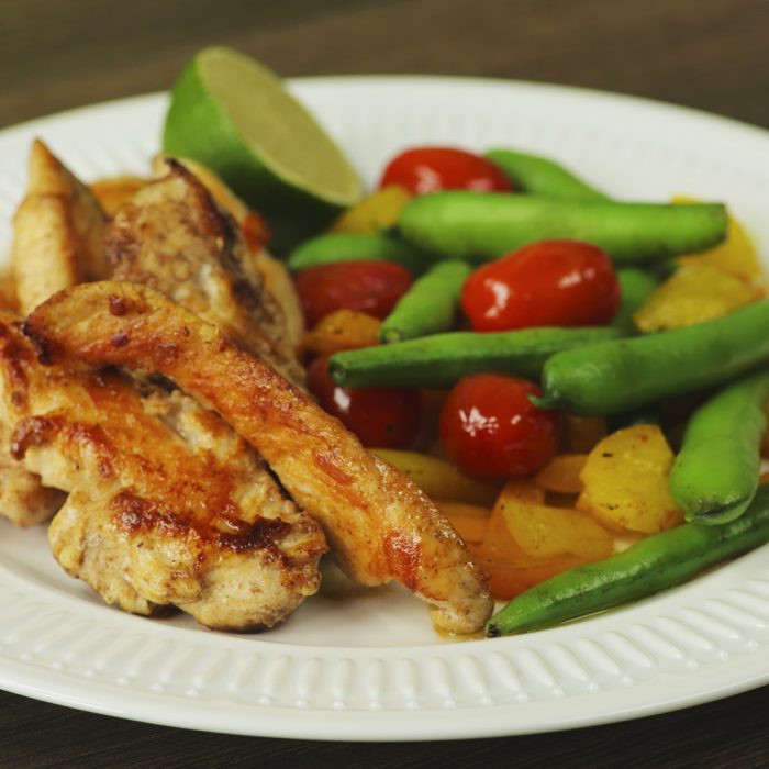 Chicken Breast with Sauteed Vegetables