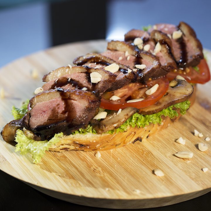 Duck Breast Sandwich
