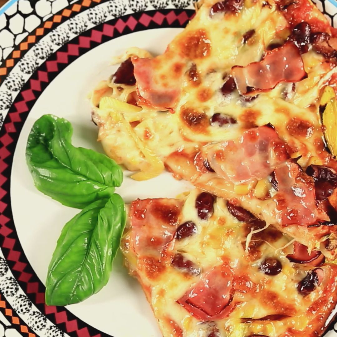 Bacon Mozzarella Pizza