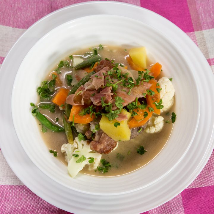 Beef Stew with Prosciutto