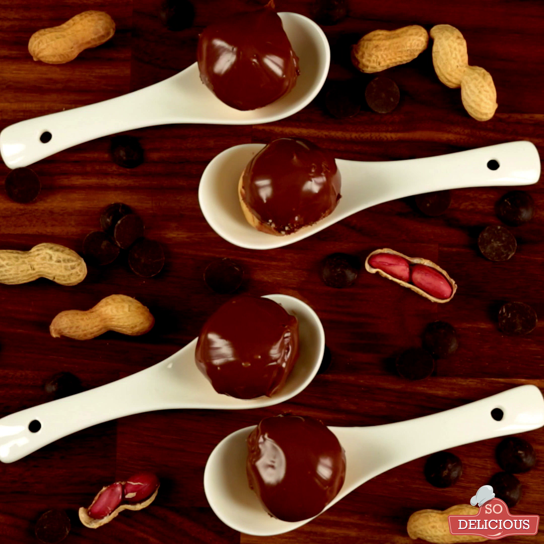 Peanut Butter and Chocolate Balls