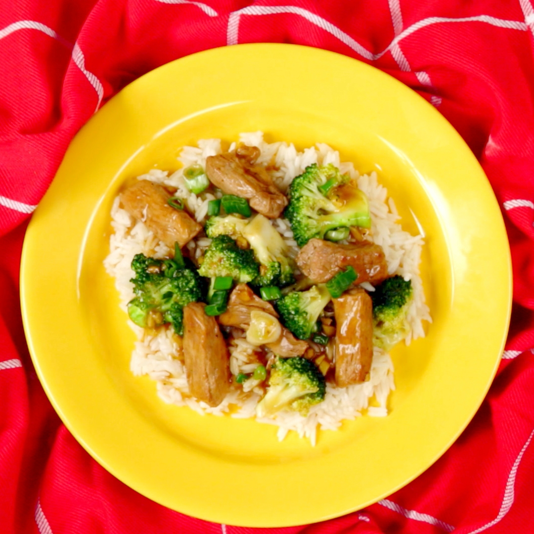 Asian-Style Pork and Broccoli