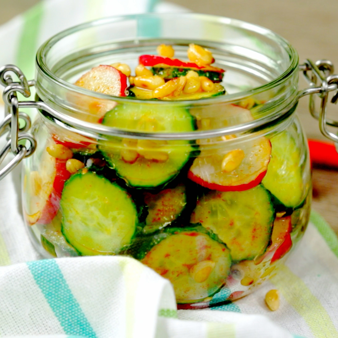 Spicy Pine Nut Salad