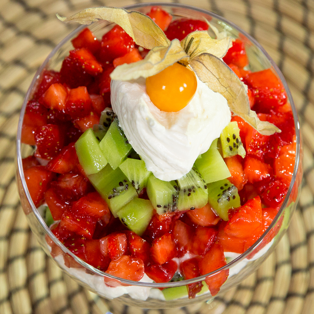 Strawberry and Kiwi Cream