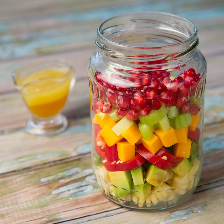 Sweet and Spicy Pasta Salad