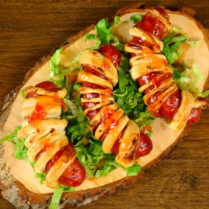 Puff Pastry BBQ Sausages