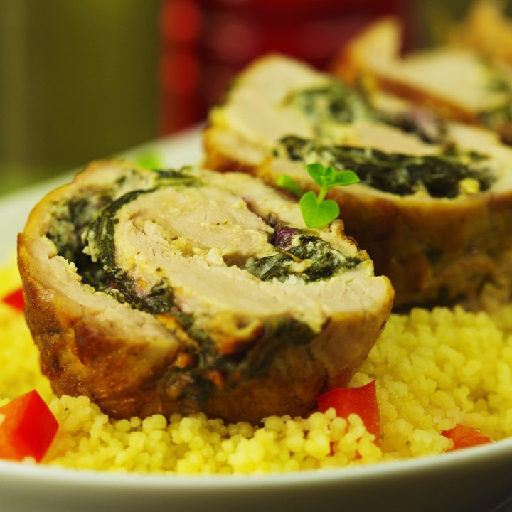 Cheese-Stuffed Pork Tenderloin