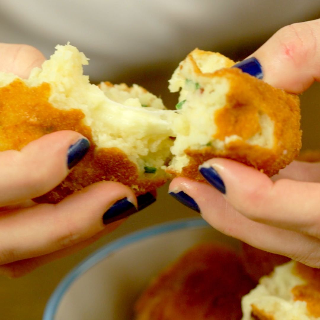 Mashed Potato and Sausage Balls