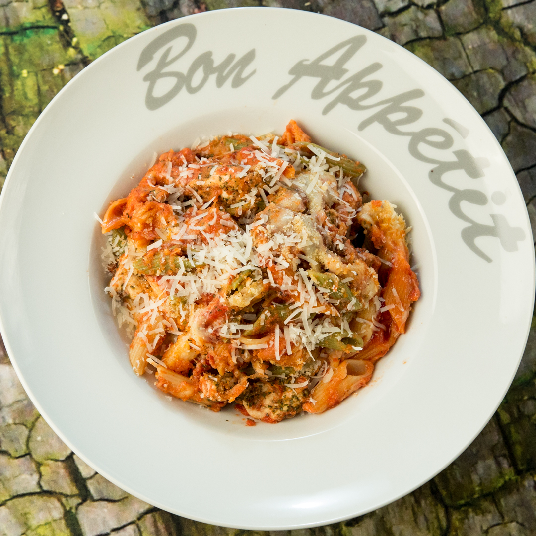 Herb Chicken and Penne Casserole