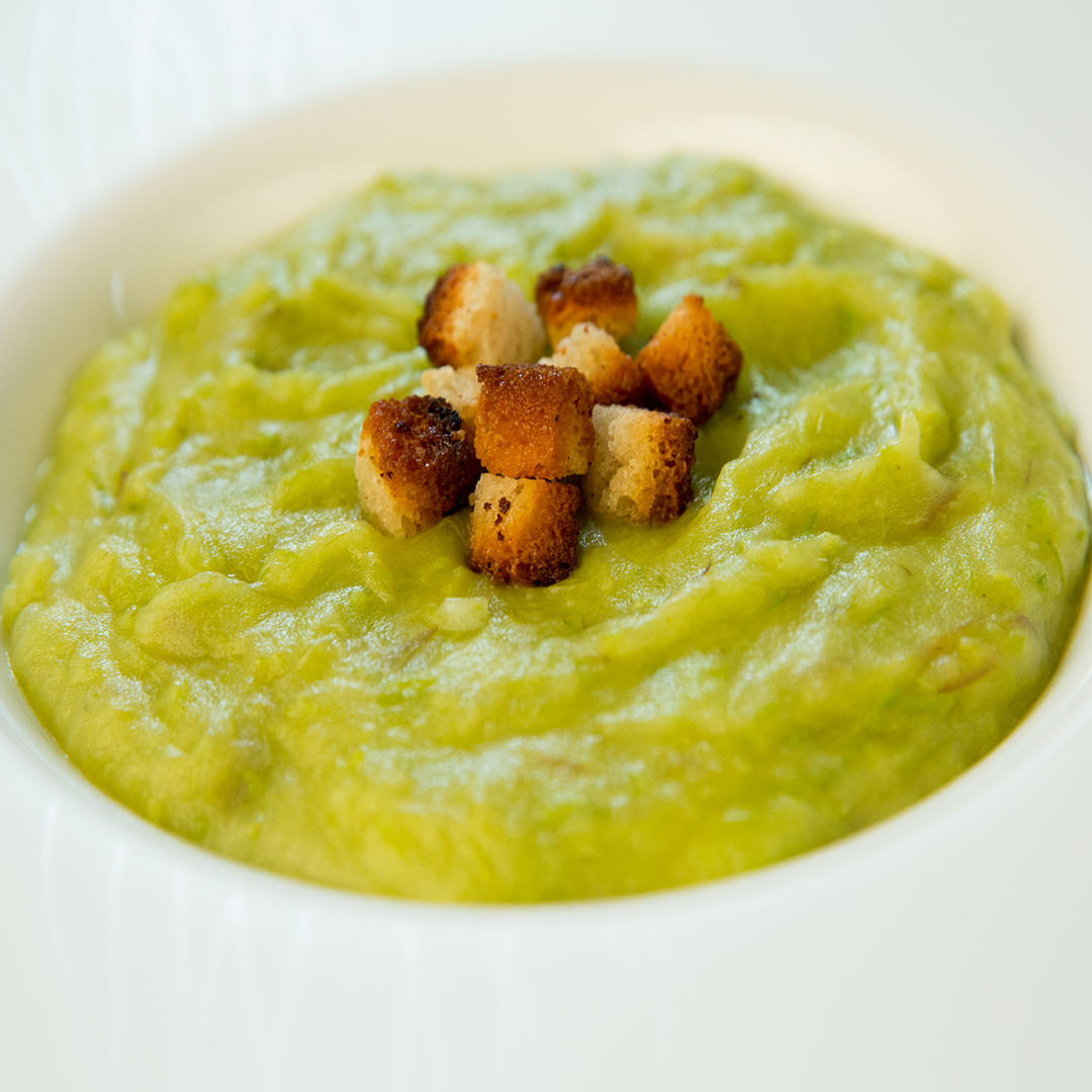 Creamy Potato and Asparagus Soup