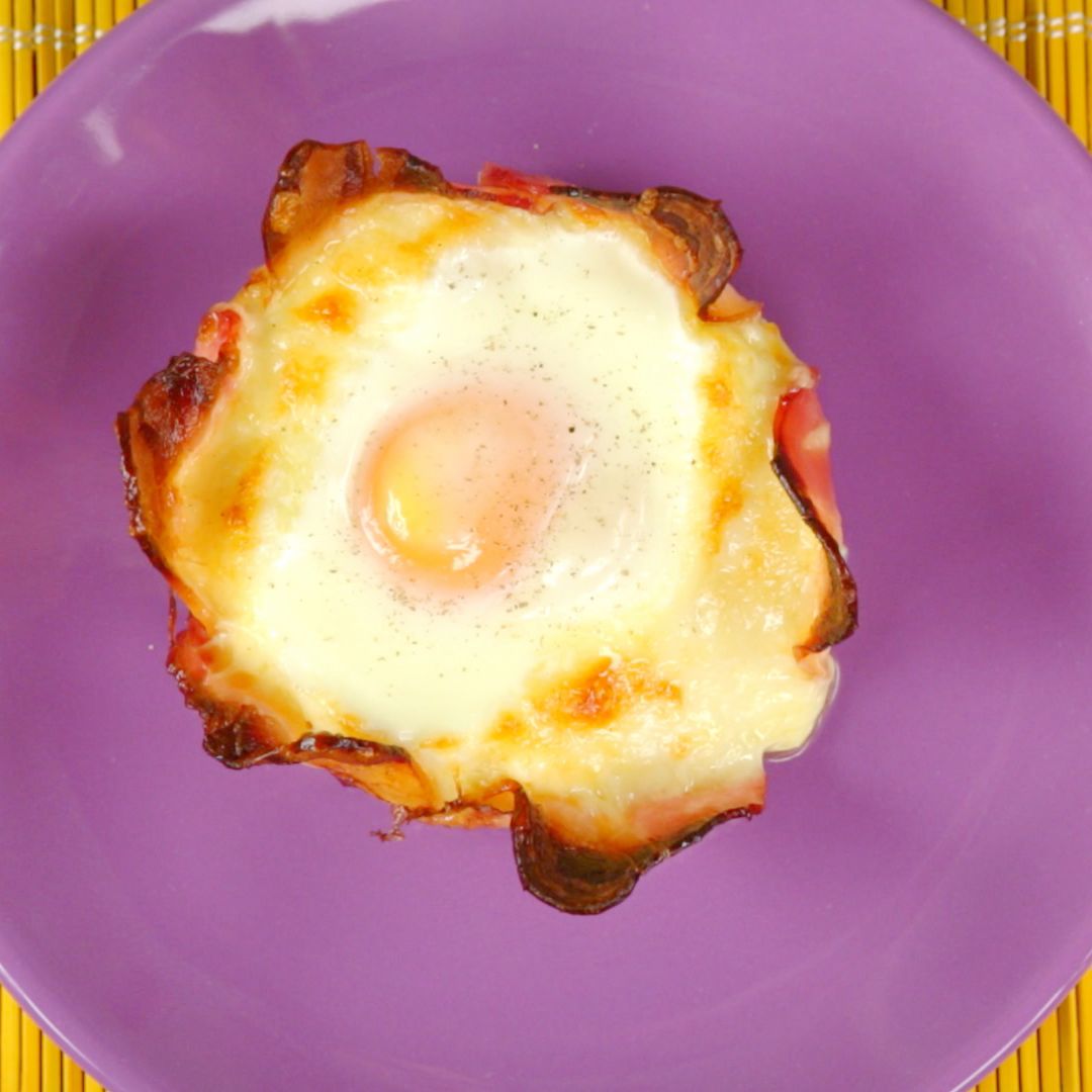 Cheesy Bacon Muffin