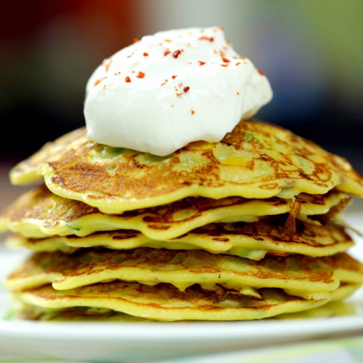 Zucchini and Corn Fritters