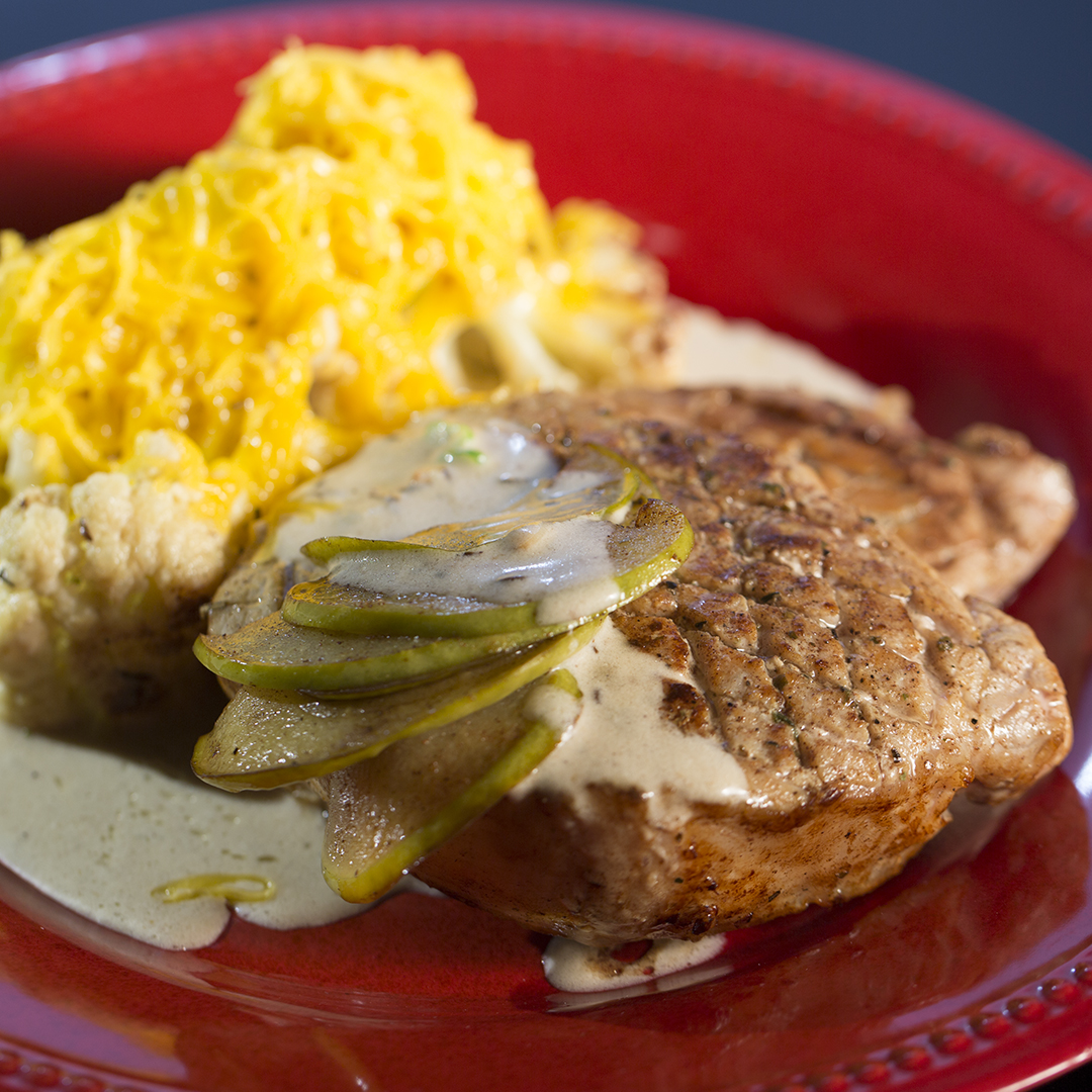 Pork Fillet with Creamy Cauliflower