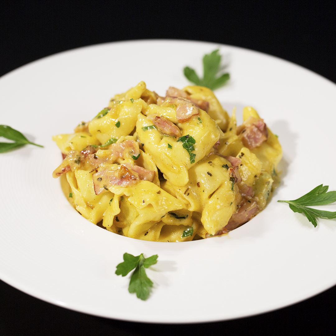 Bacon and Cheddar Tortellini