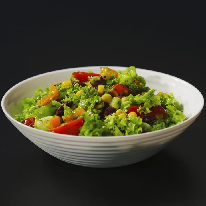 Summer Salad with Creamy Avocado Pesto