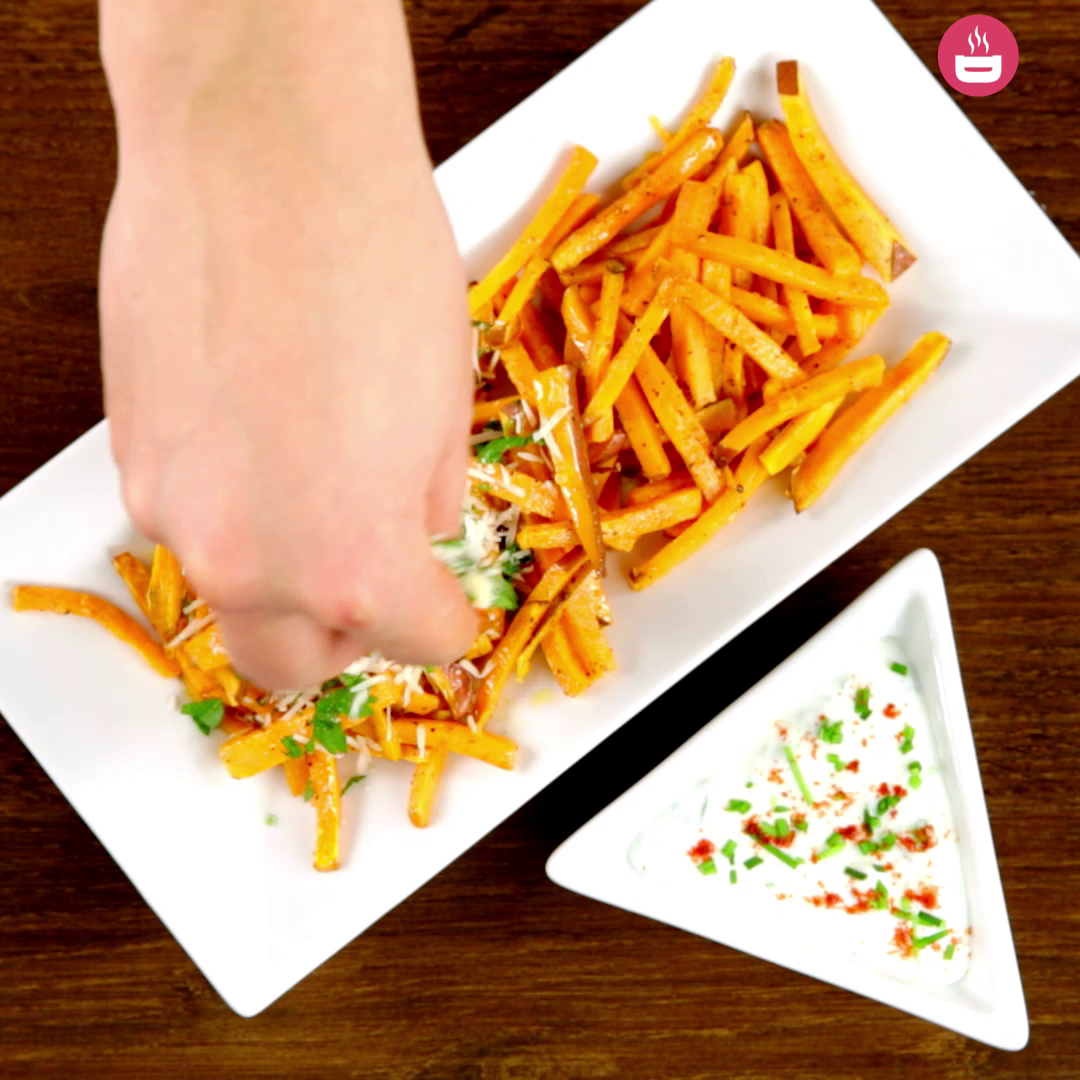 Parmesan Sweet Fries