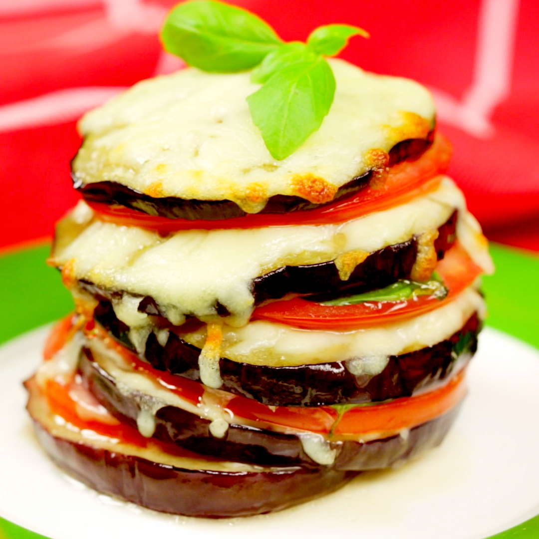 Eggplant Tower Sandwich