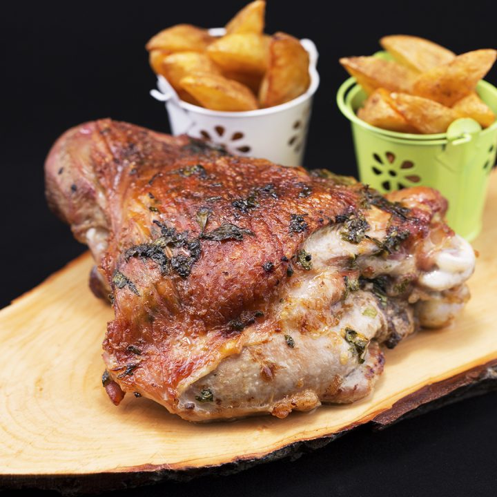 Butter-Roasted Turkey Thigh
