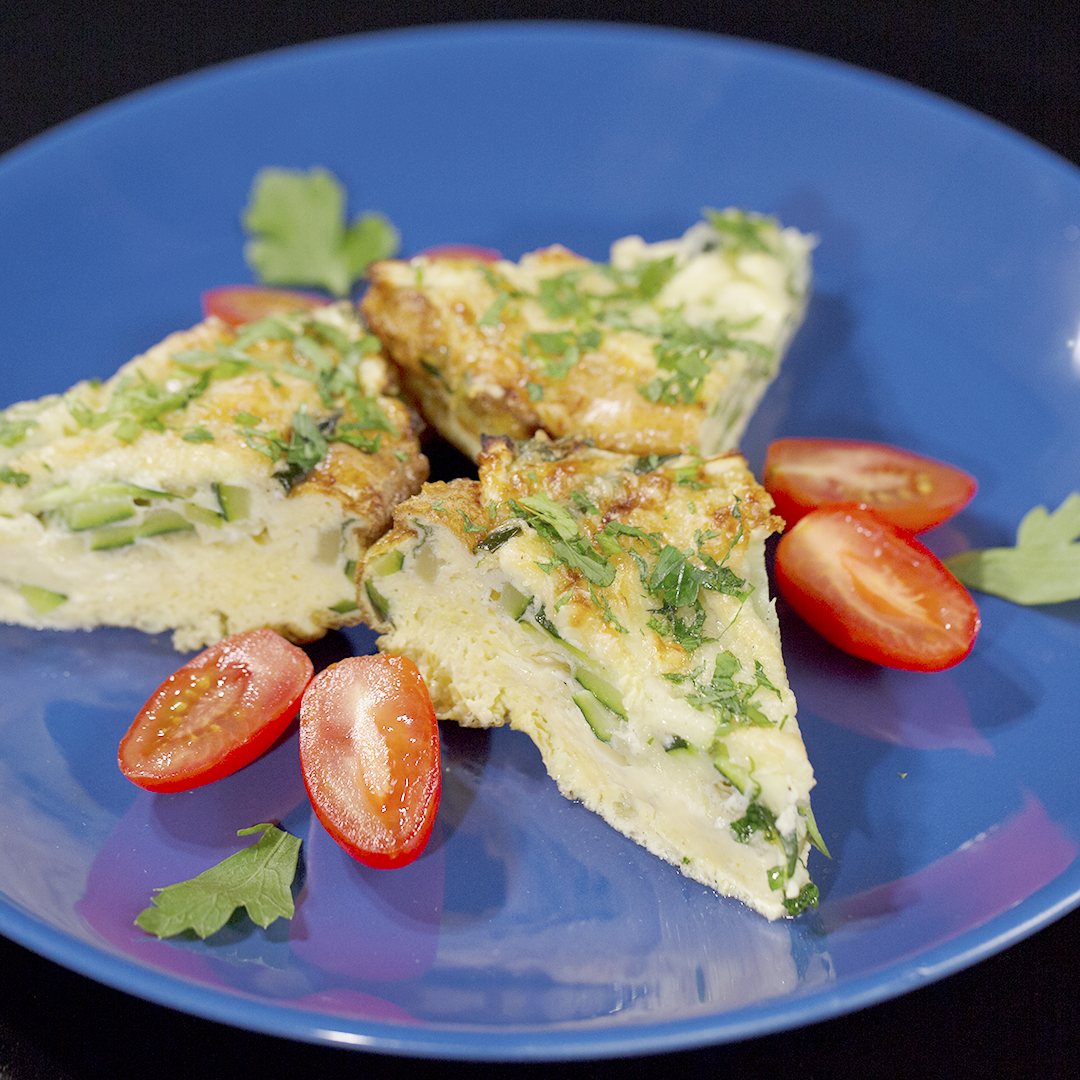 Zucchini and Parmesan Frittata