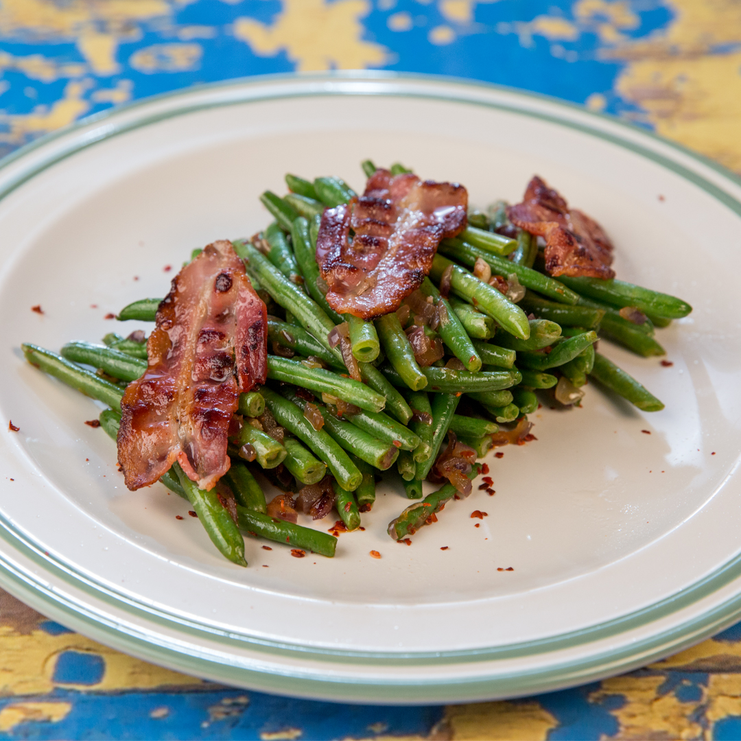 Green Beans with Bacon