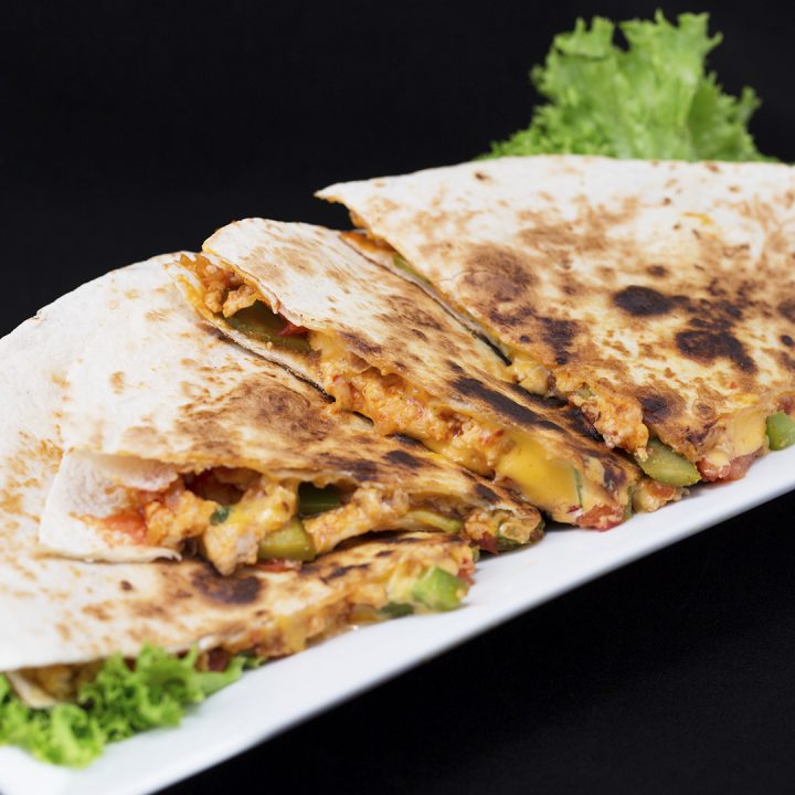Turkey and Cheddar Quesadilla