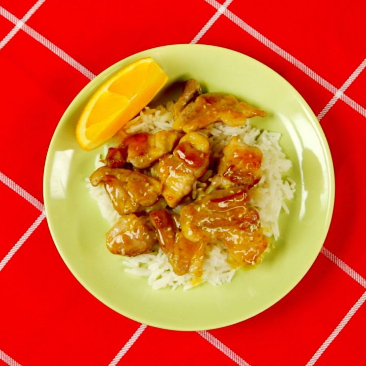 Pork Belly in Orange Juice