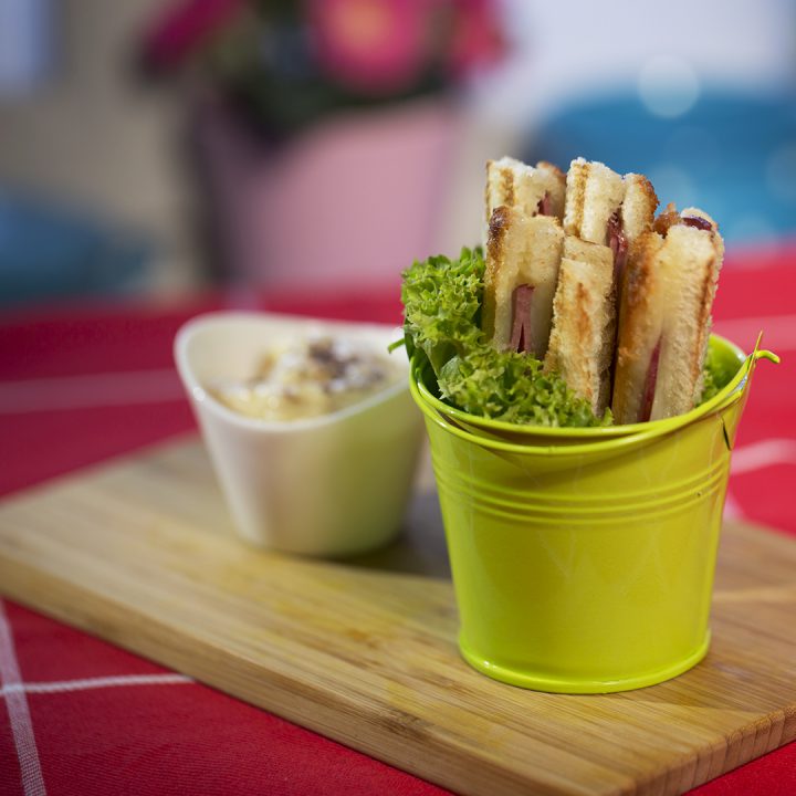 Ham and Cheese Sticks