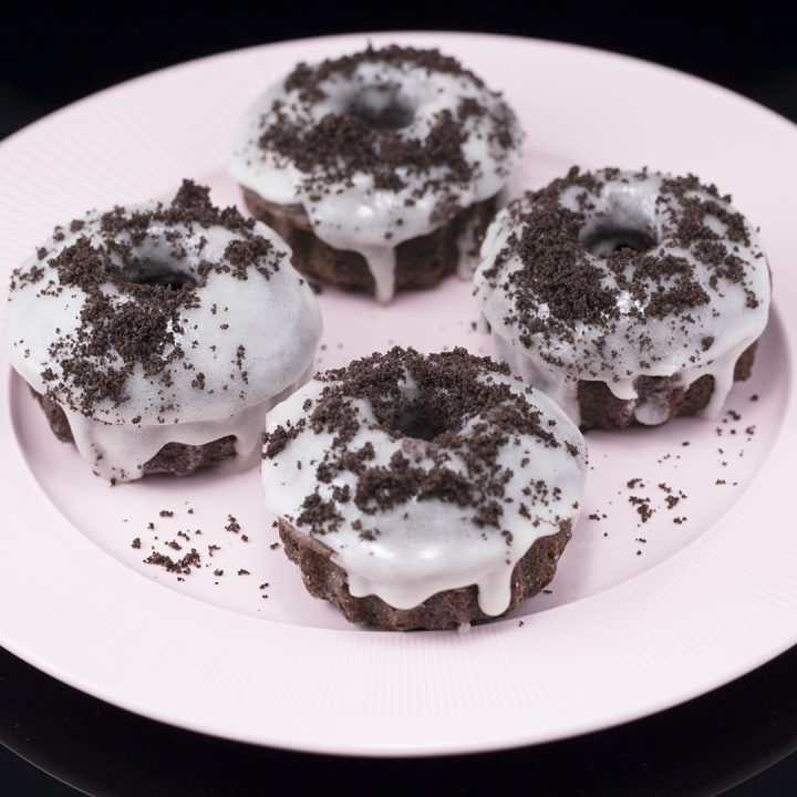 Sugar-Glazed Oreo Muffins