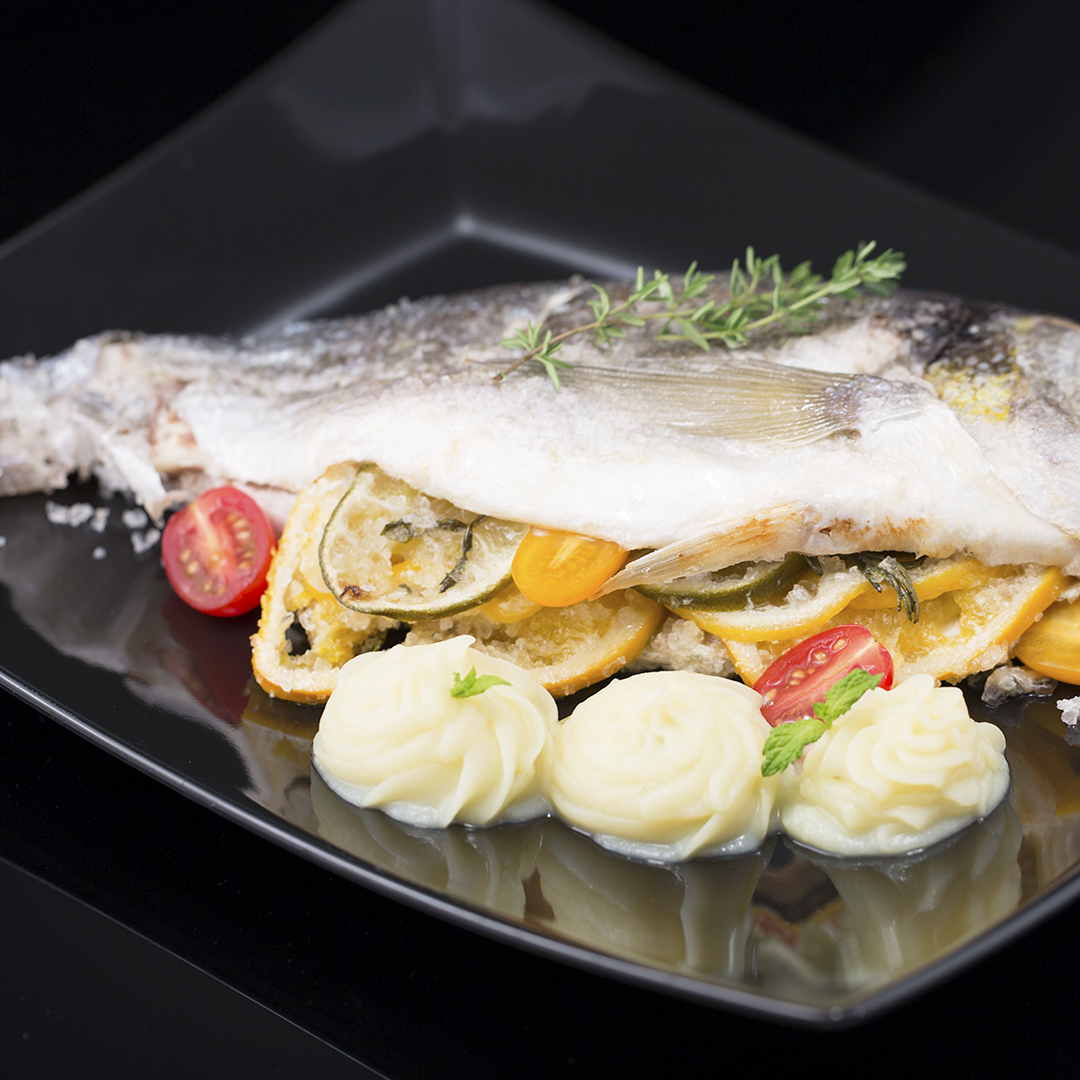 Salt Baked Sea Bream