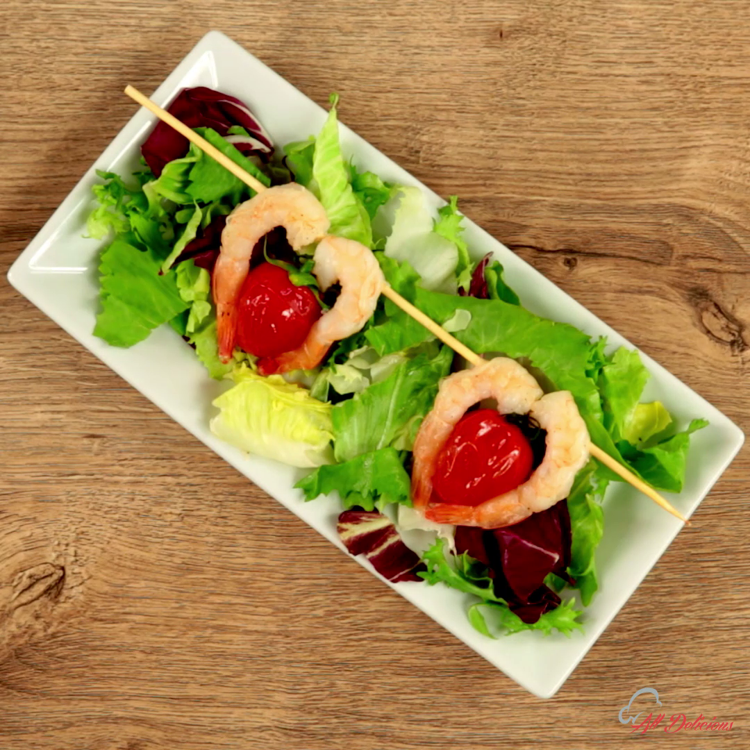 Heart Shrimp on Skewer