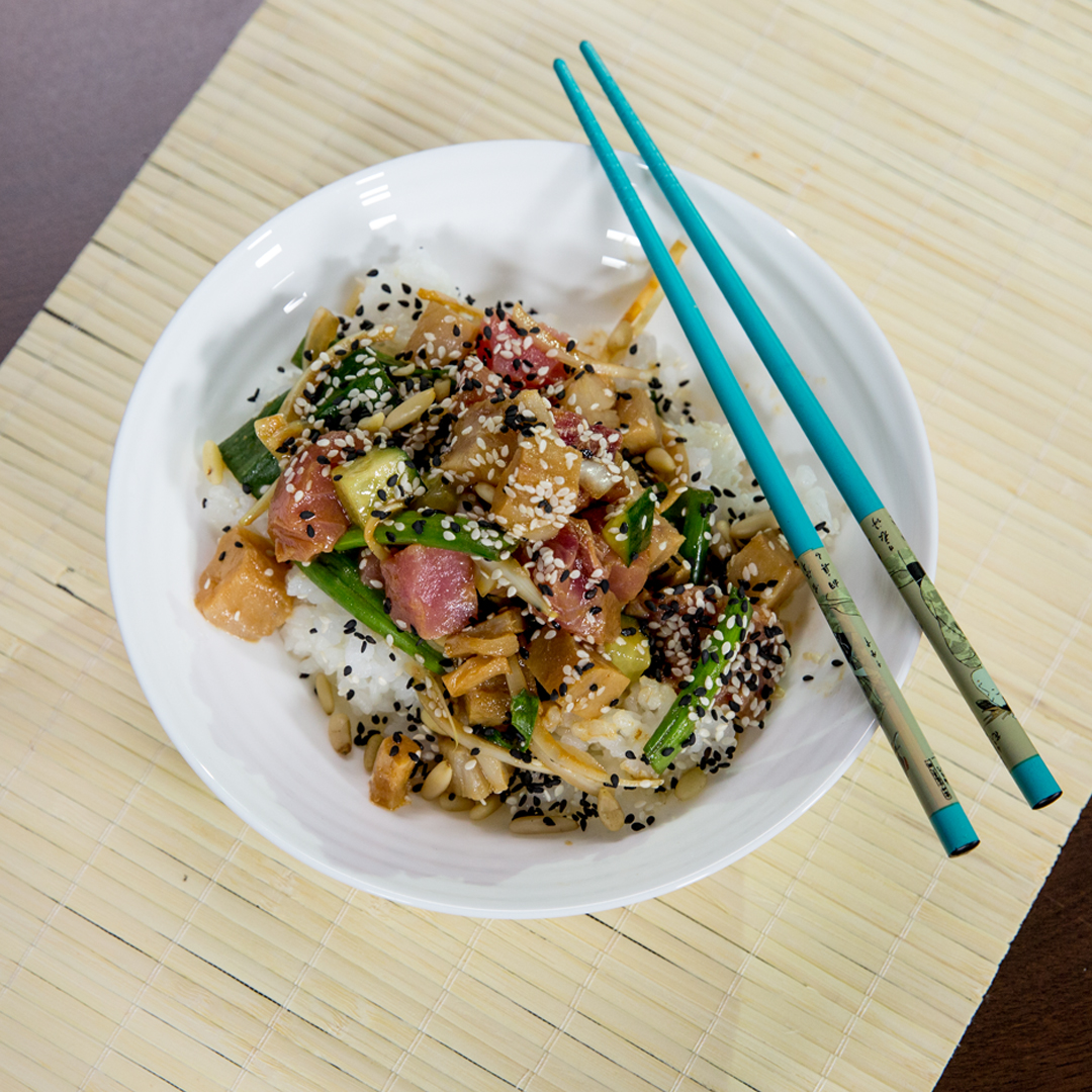 Ahi and Red Tuna Poke