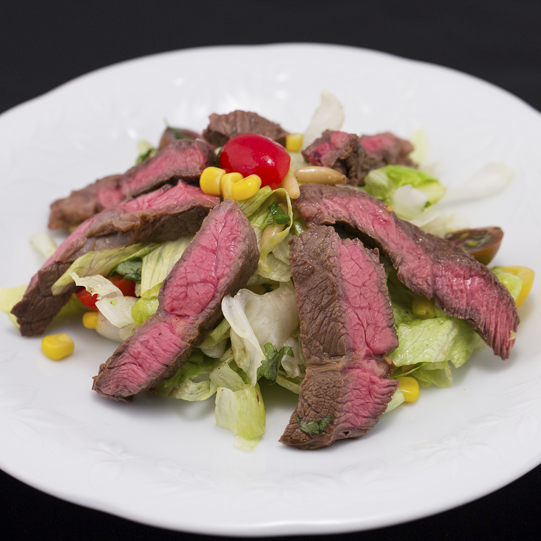 Beef, Cabbage and Corn Salad