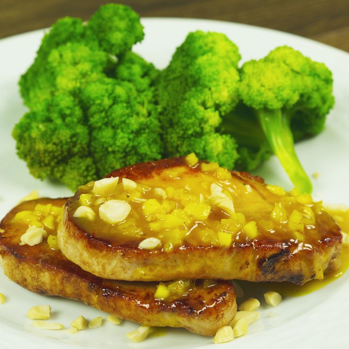 Pork Chops with Sweet Glaze