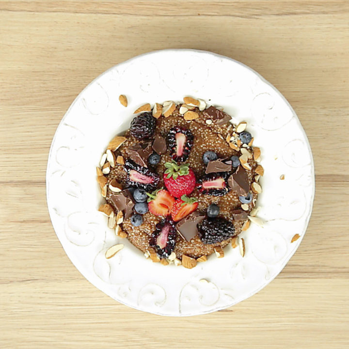 Quinoa Chocolate Pudding