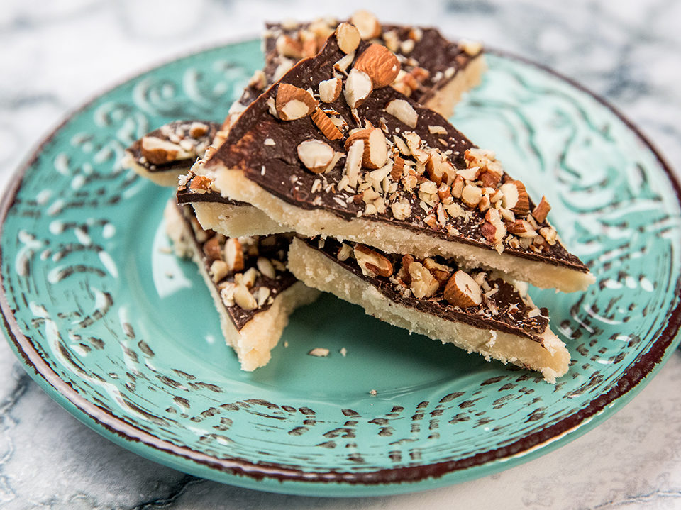Chocolate Toffee Bars
