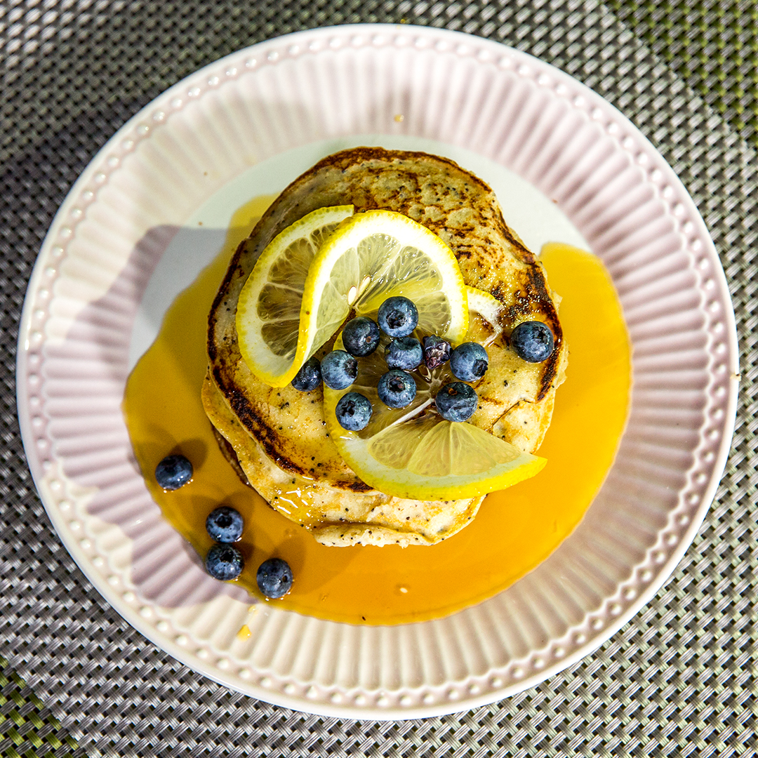 Whole Wheat Ricotta Pancakes