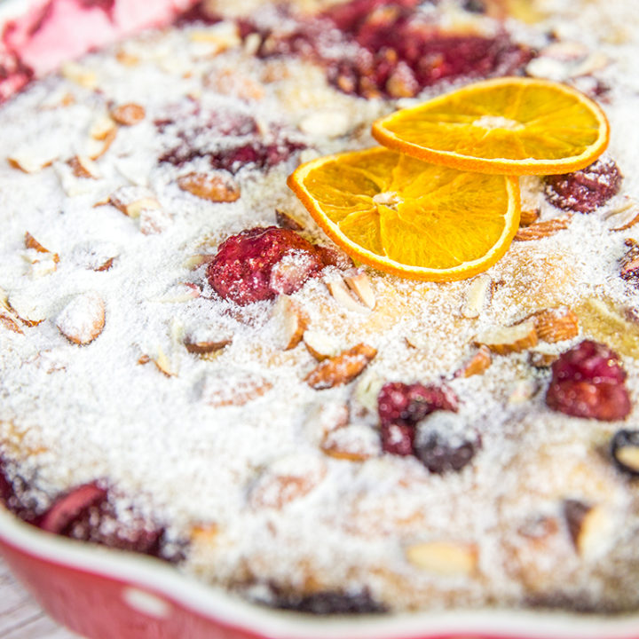 Berry and Almond Pie