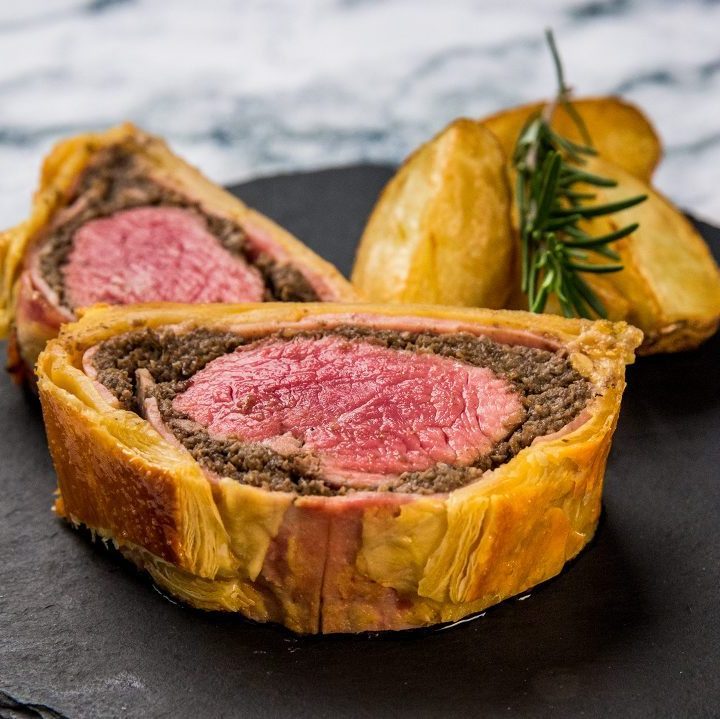 Beef Wellington with Ham